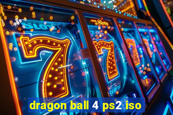 dragon ball 4 ps2 iso